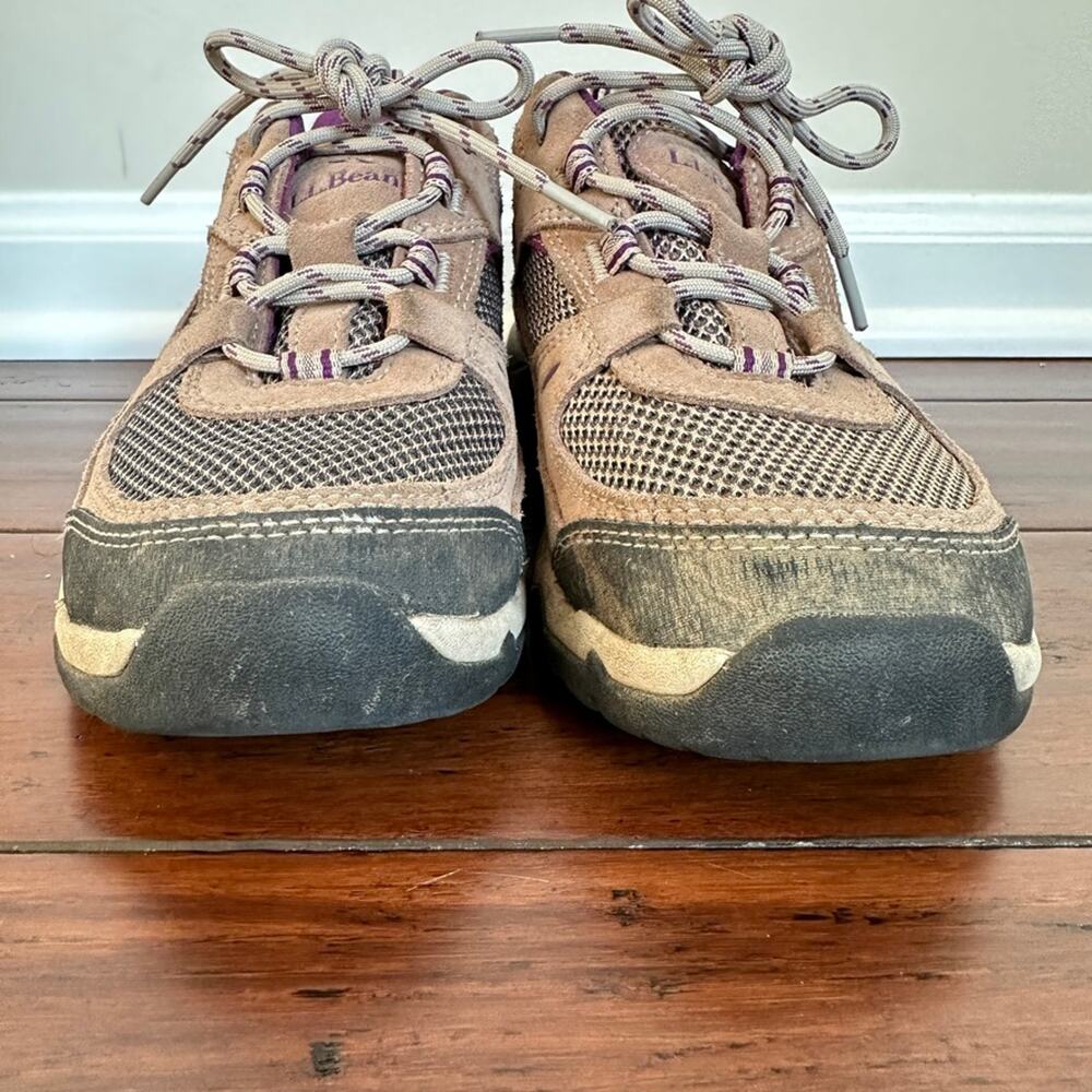 LL Bean Womens 7M Trail Model 4 Ventilated Low Hiking Trail Sneaker 299641 - Picture 4 of 10